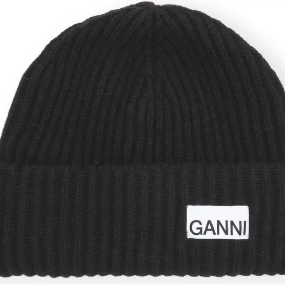 Ganni Accessories - Ganni Beanie - Brand New With Tags - Black